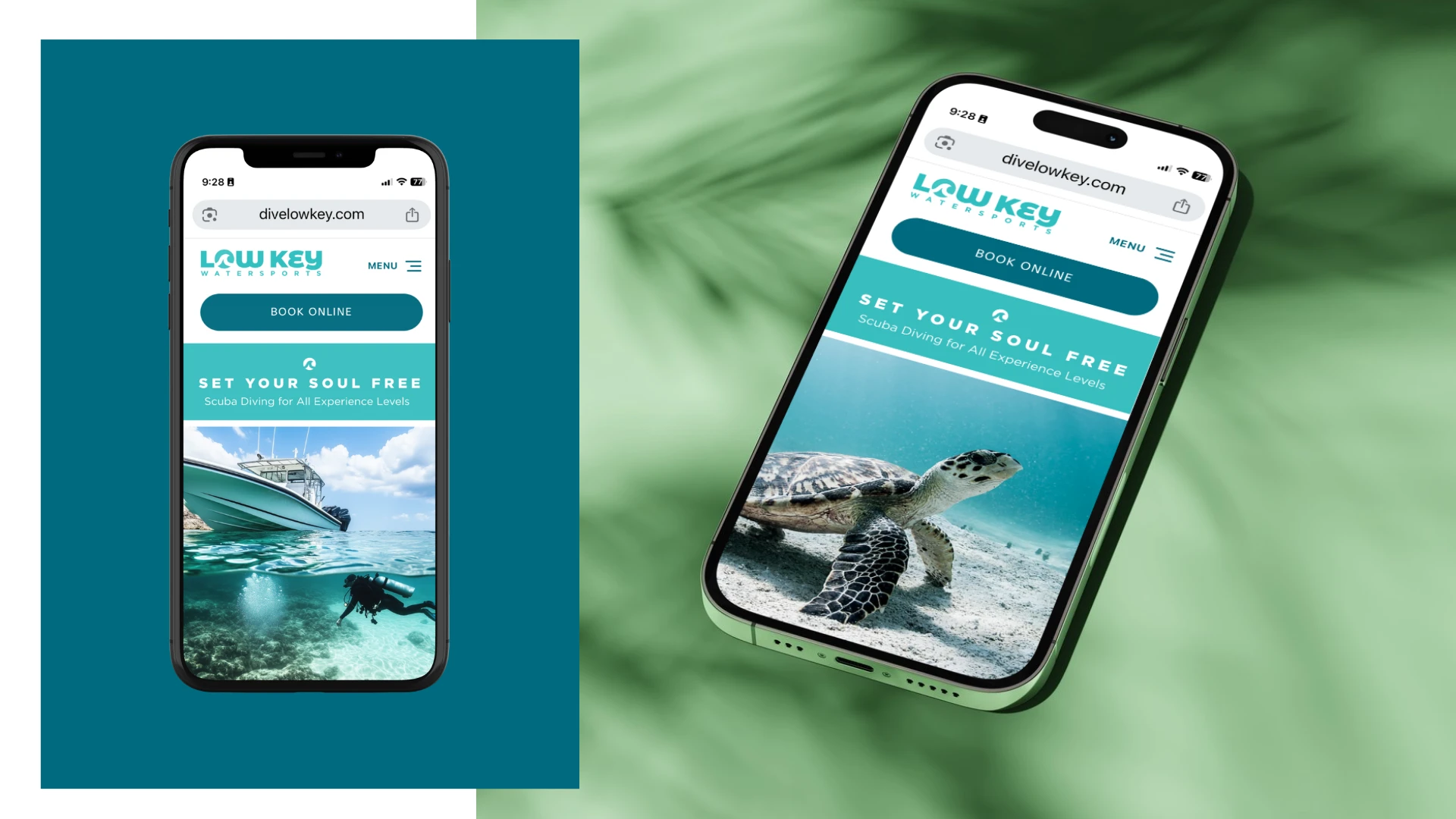 Low Key Watersports mobile site