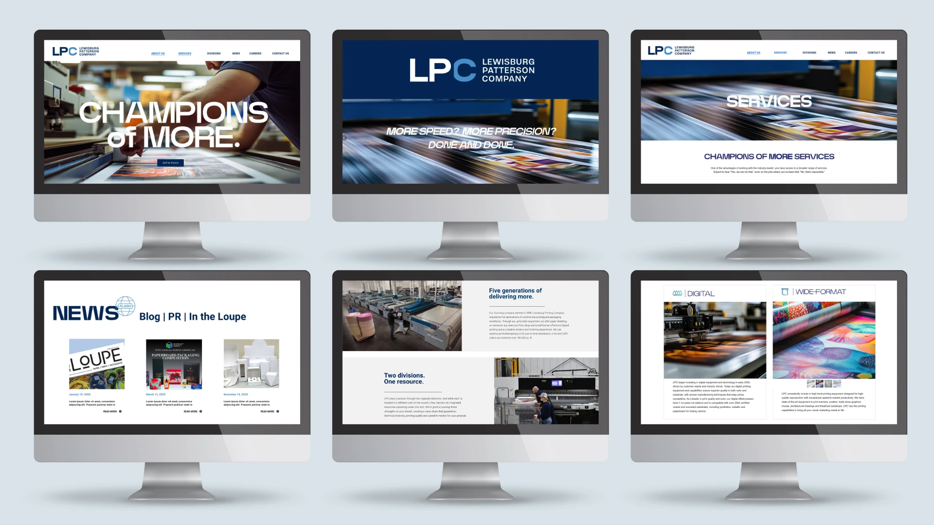 A tour of the redesigned LPC website