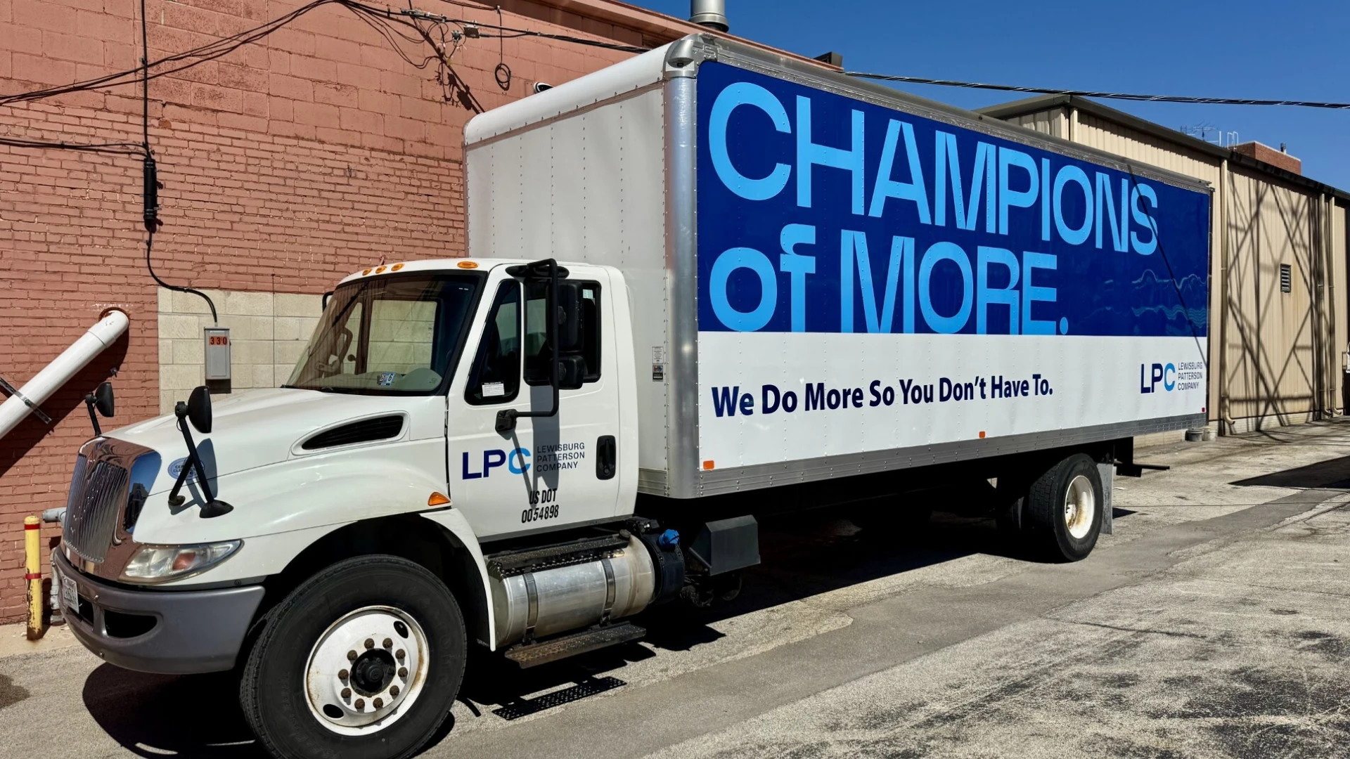 LPC truck wrap