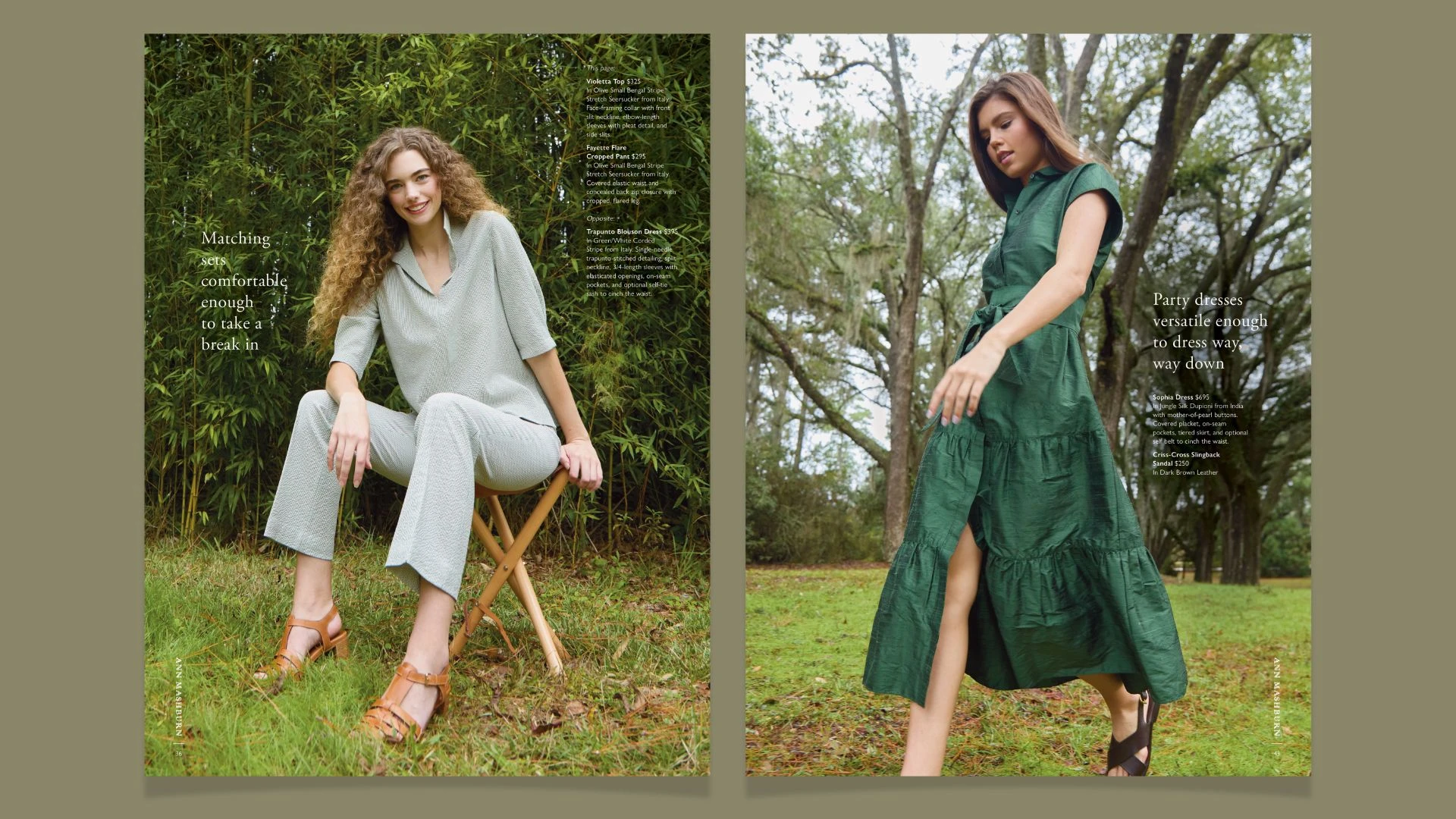 Ann Mashburn catalog design