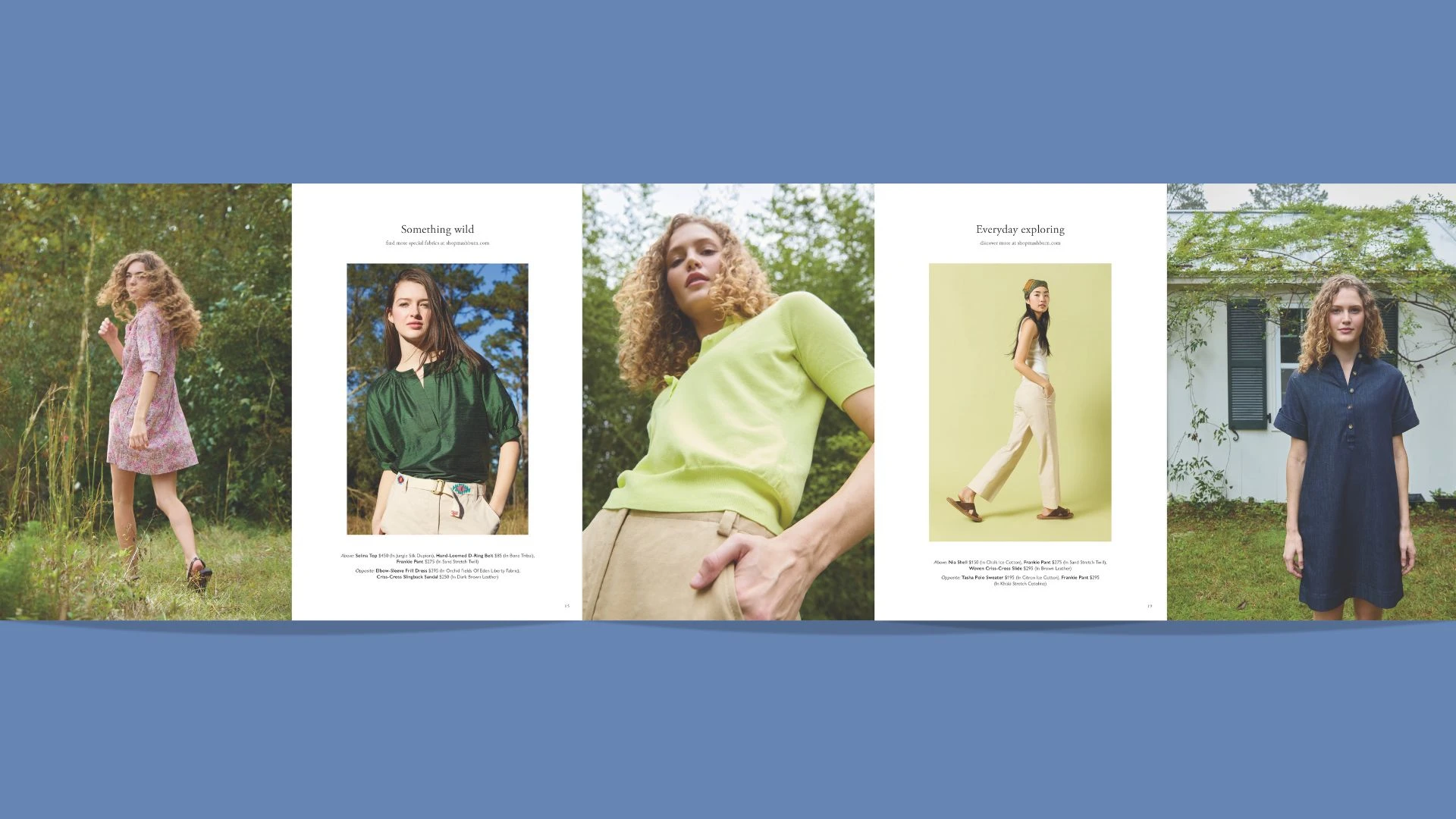 Mashburn catalog design featuring Ann