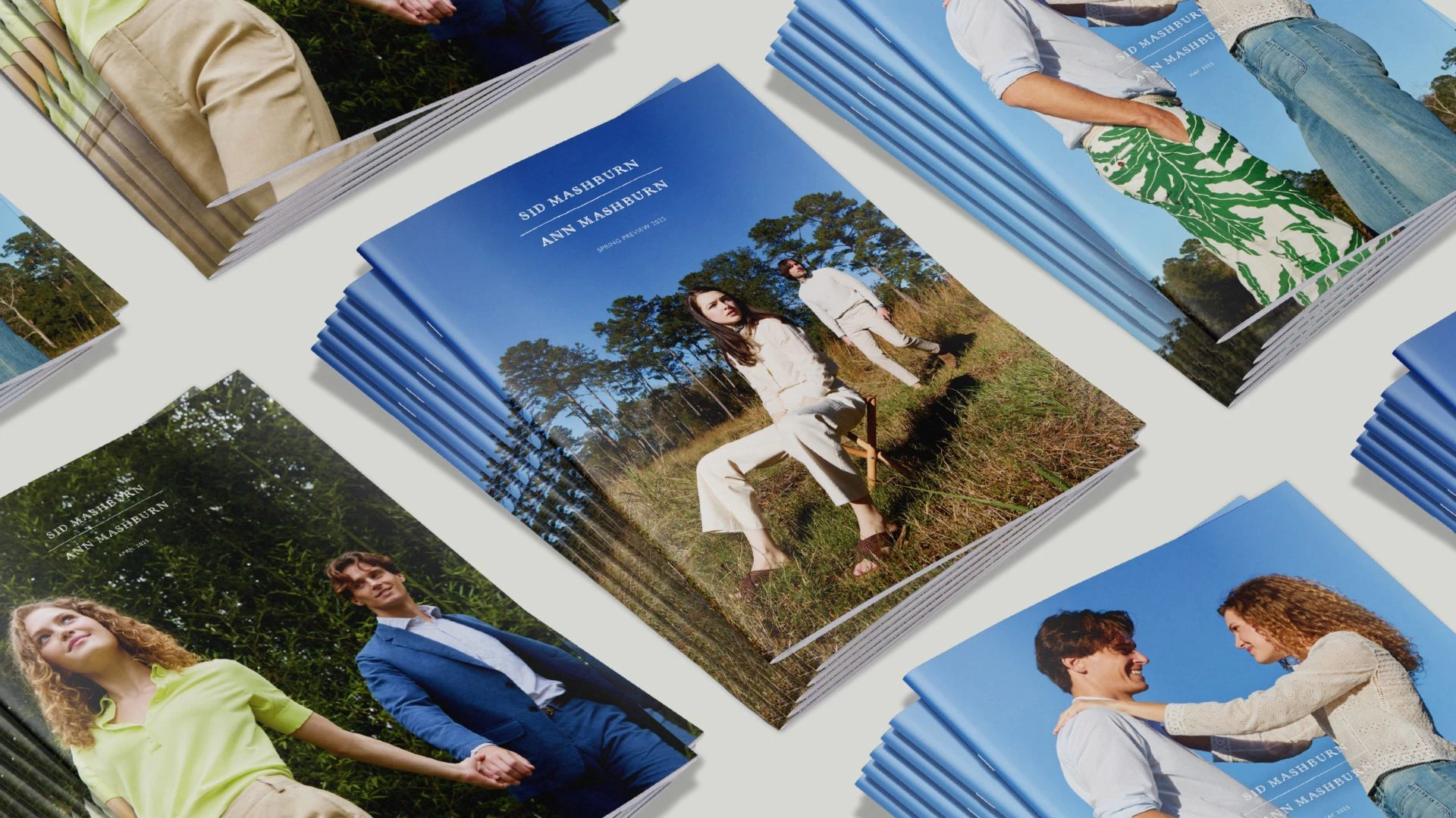 Mashburn catalog front covers