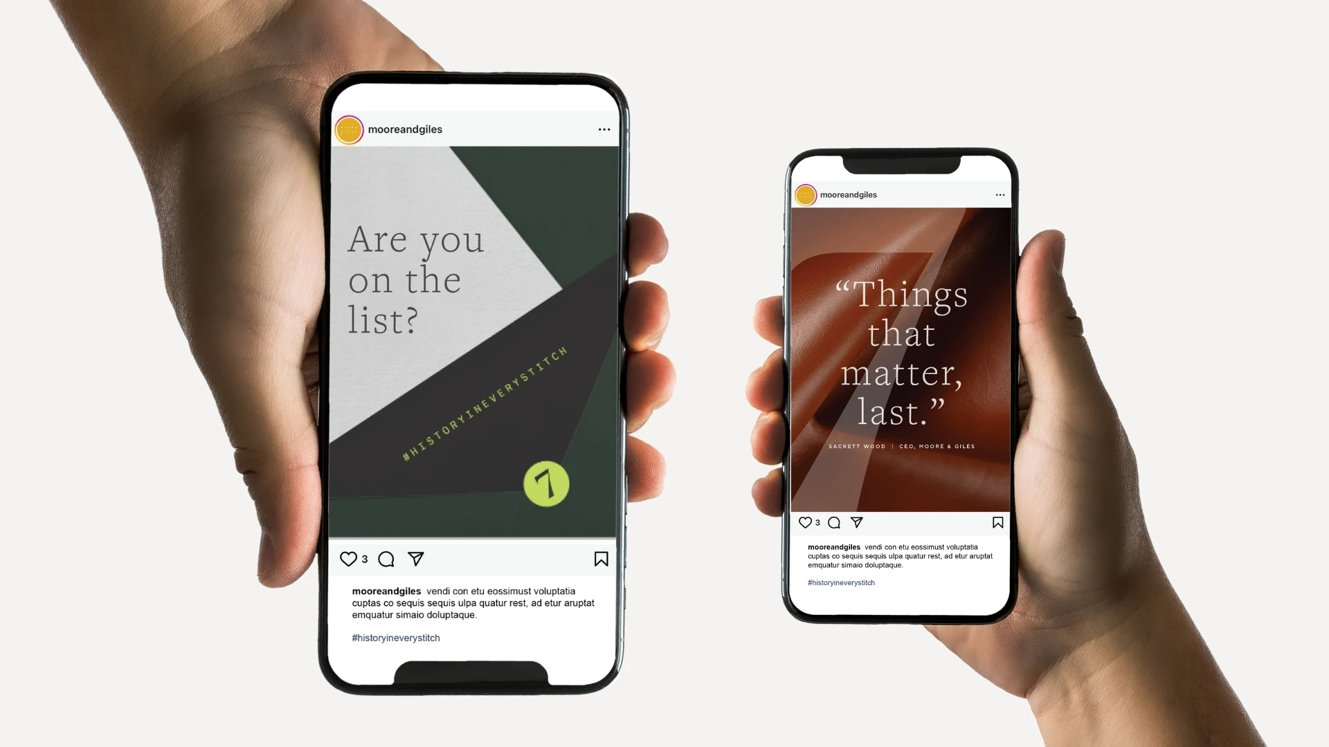 Instagram social campaign