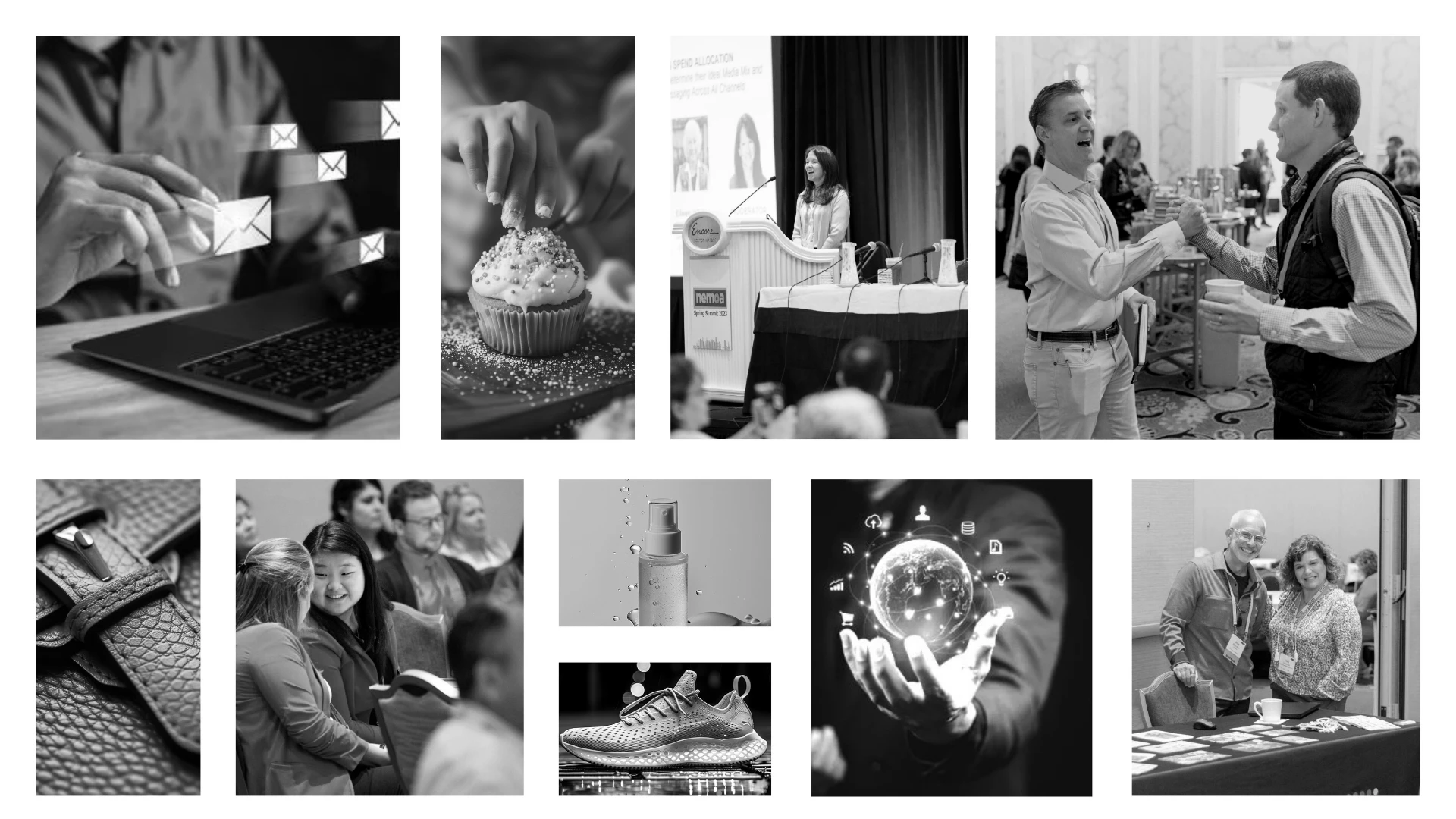 Nemoa Summit event photography collage