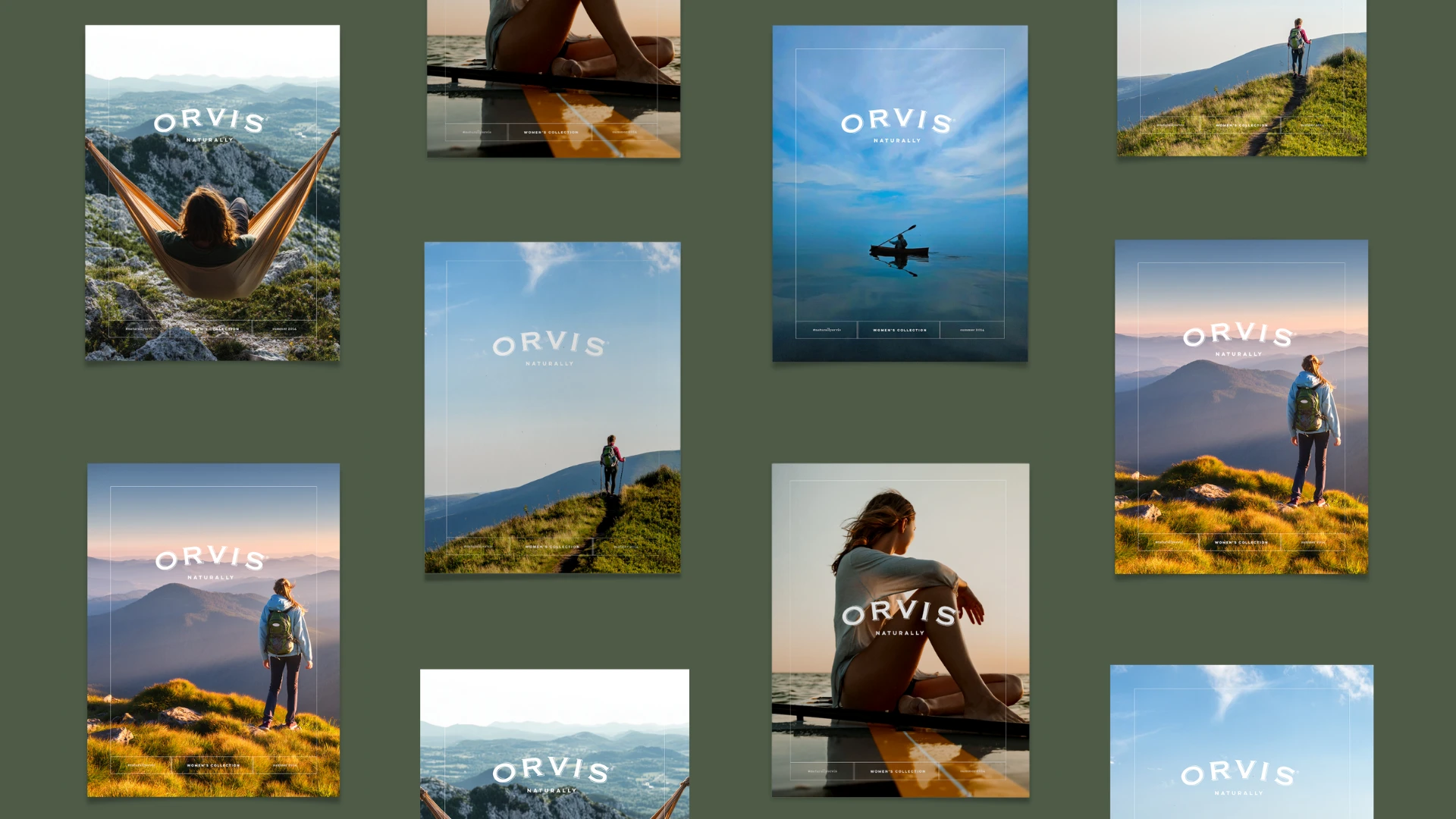 Orvis Naturally catalog cover concepts
