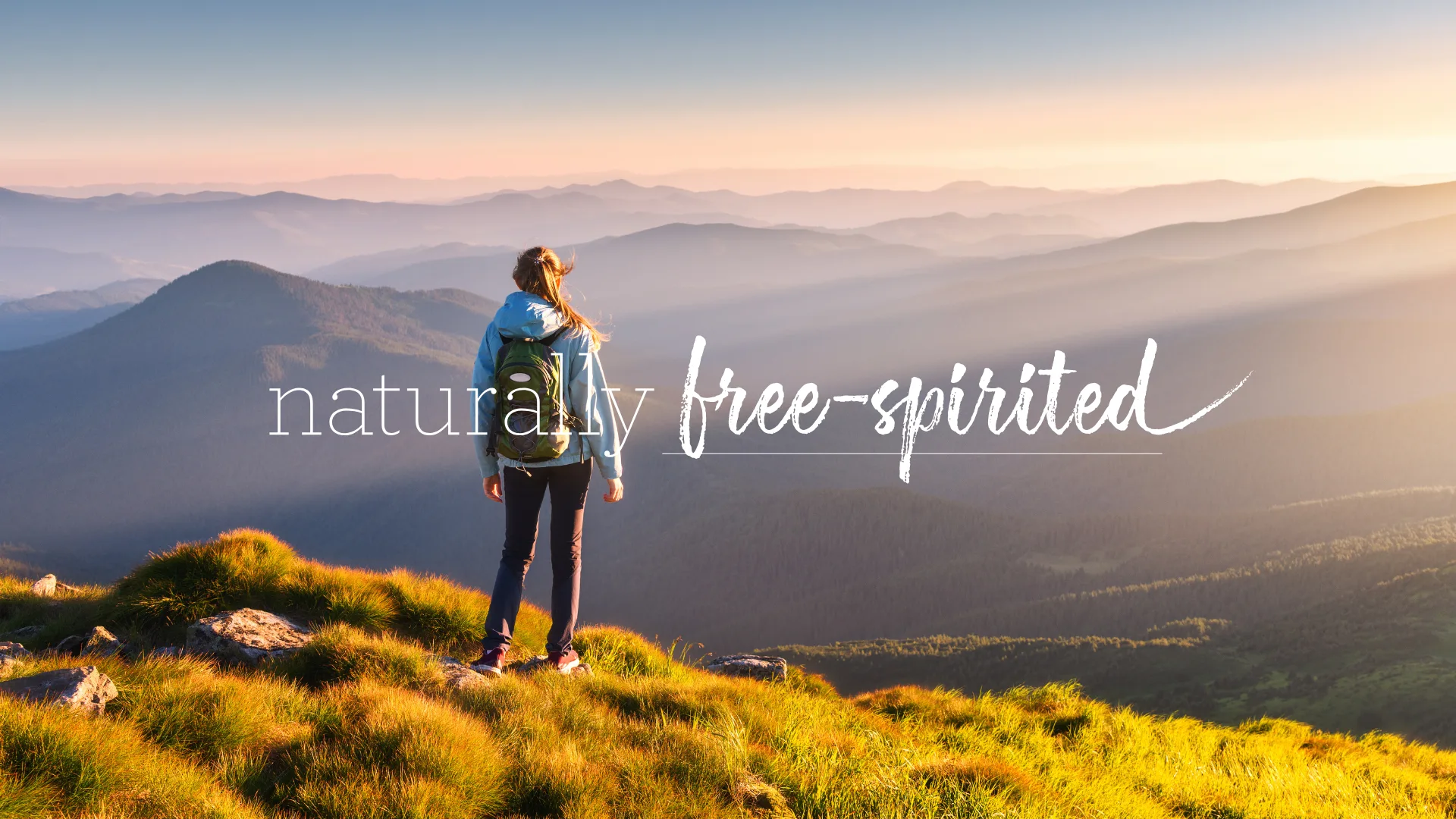 Naturally free-spirited — mountain campaign image
