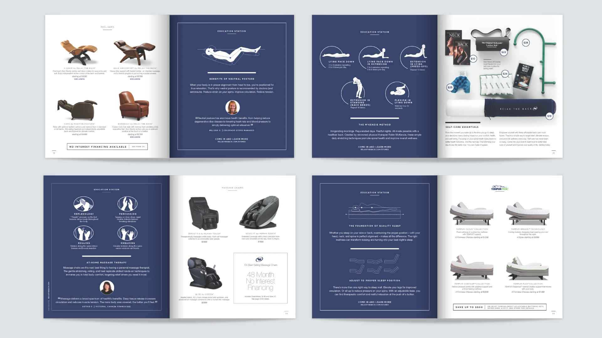 Catalog spreads: Education Station