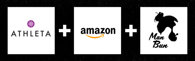 Athleta, Amazon and Man-Buns