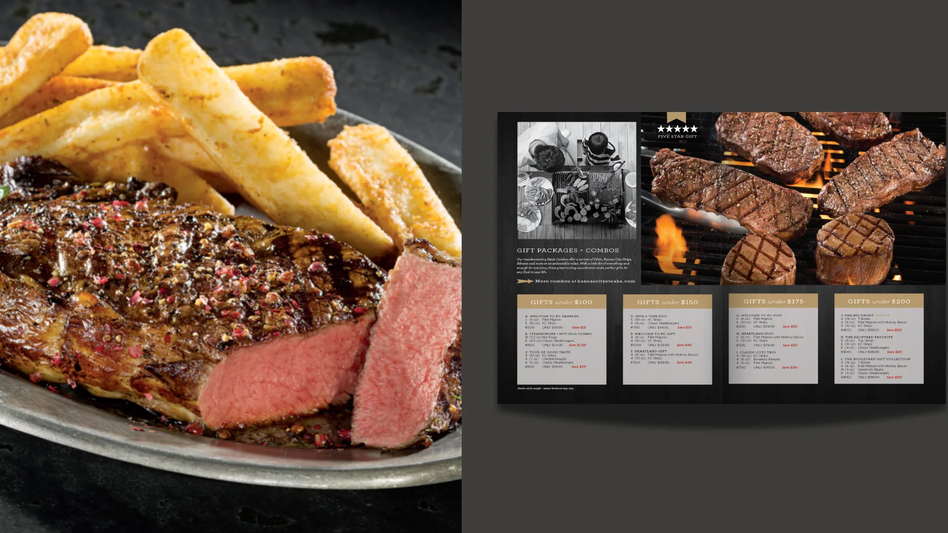 Catalog Design Kansas City Steak Company