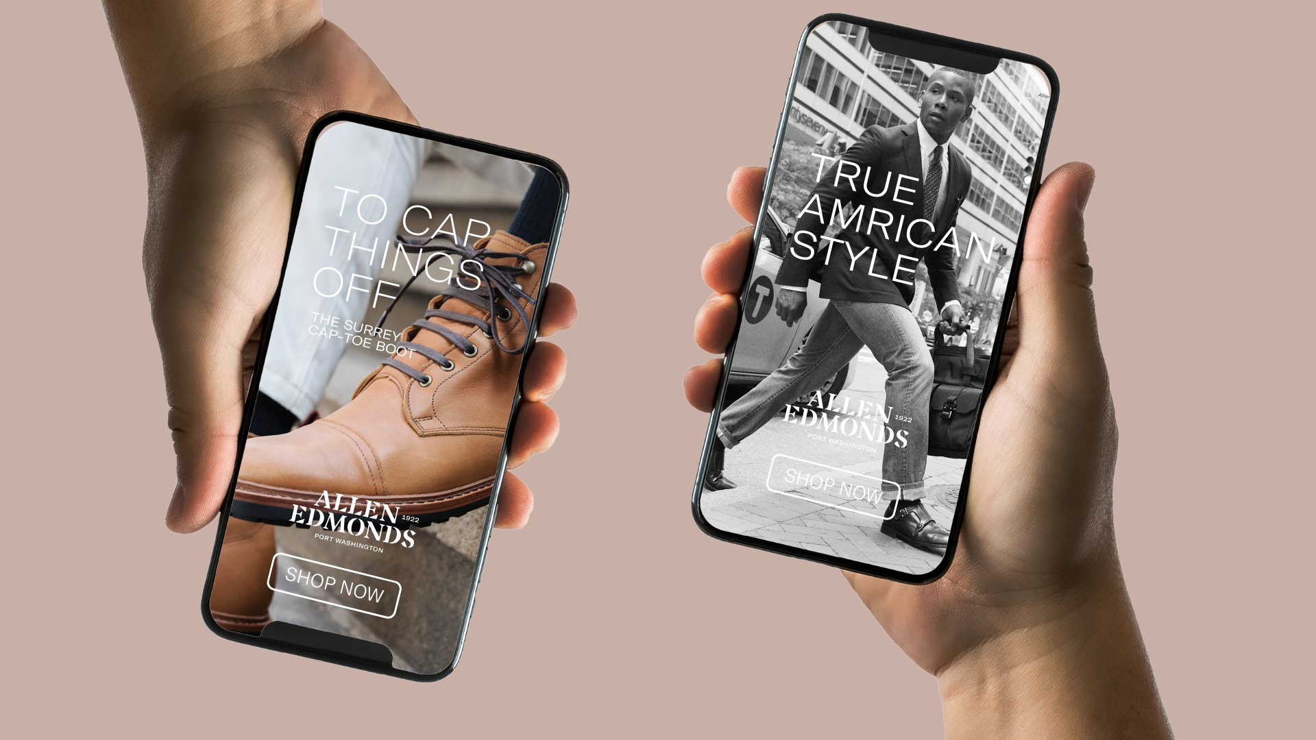 allen edmonds digital brand campaign