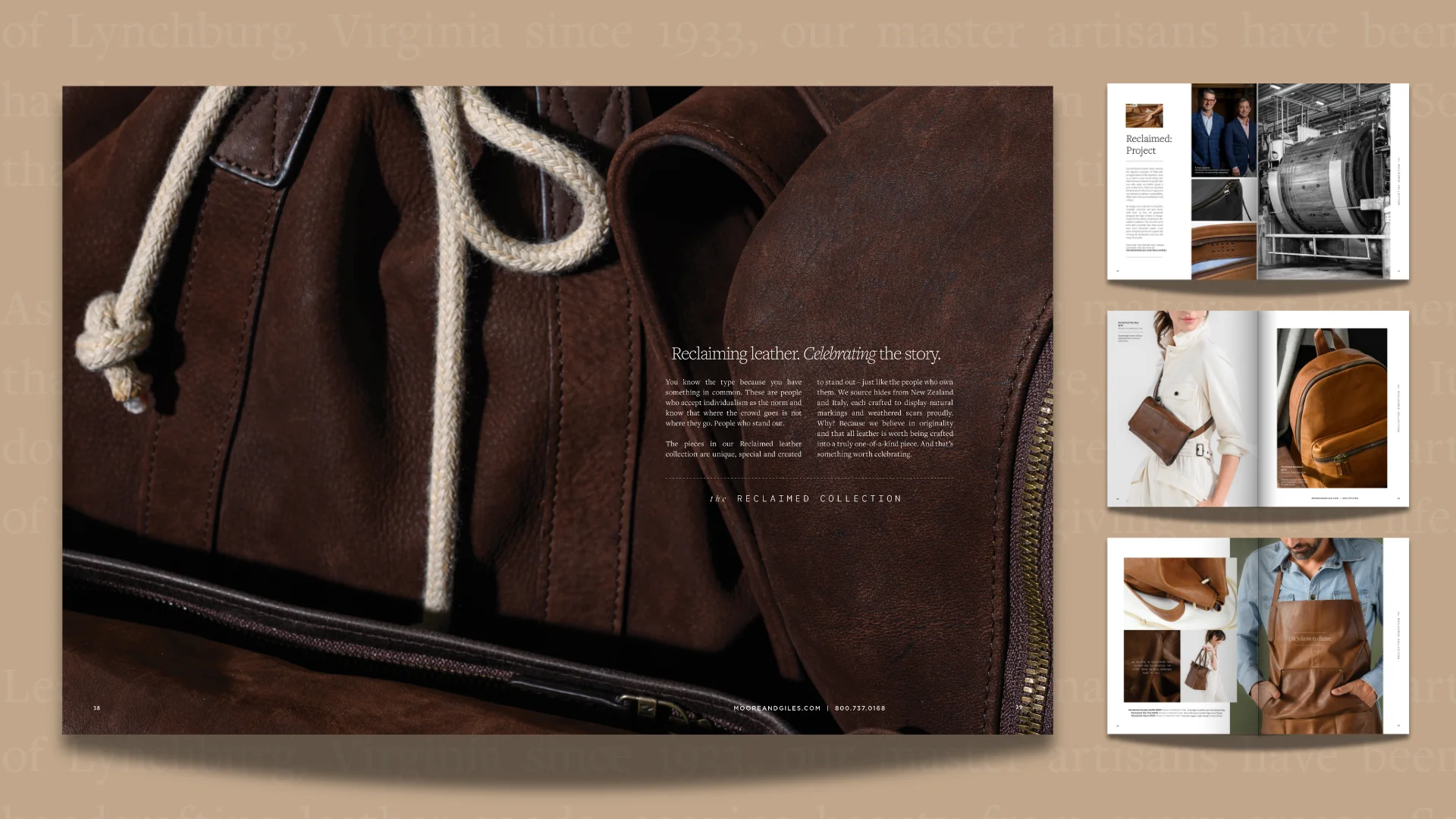 Catalog Design Leather Accessories