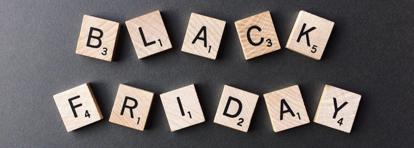 black friday scrabble tiles