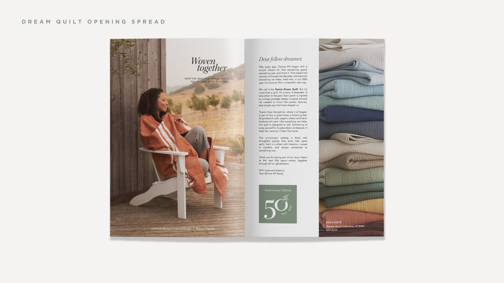 garnet hill brand campaign 9 garnet hill brand campaign catalog design