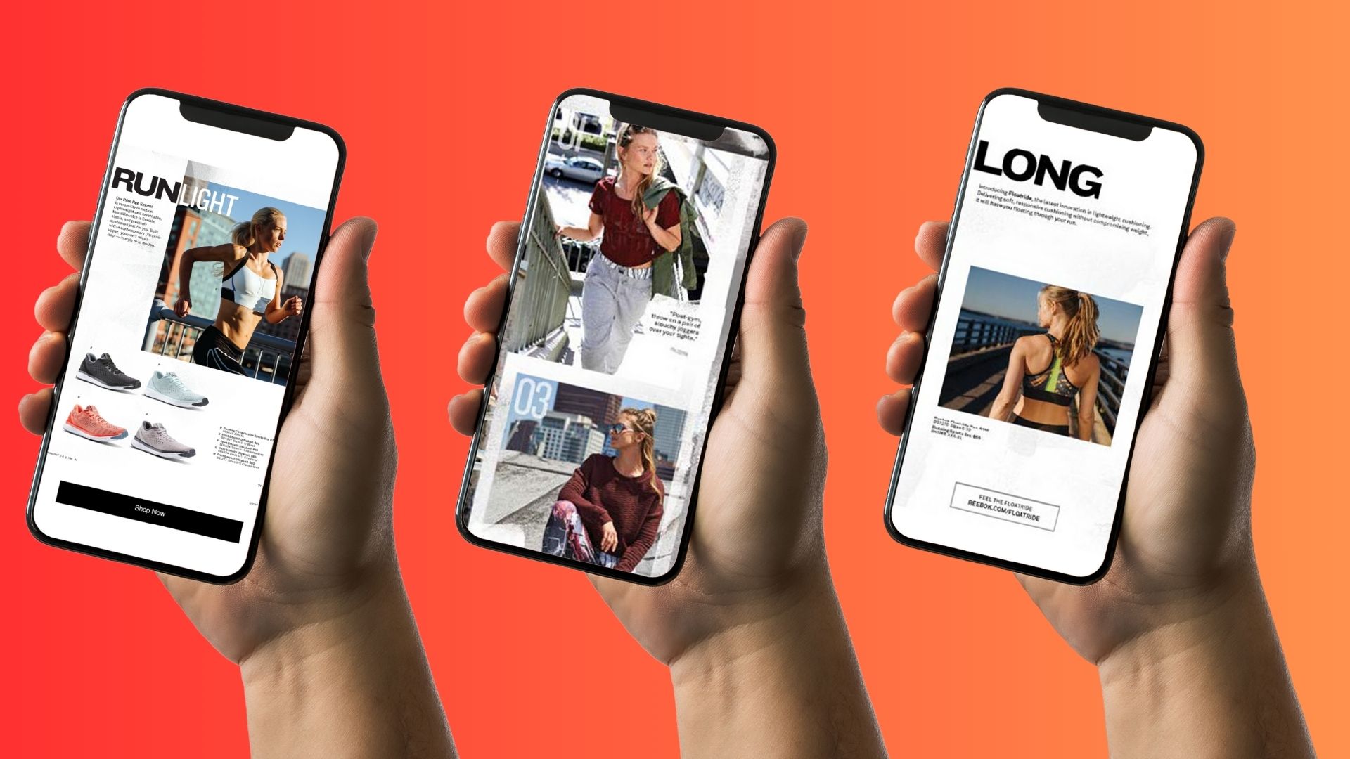 reebok catalog design brand digital