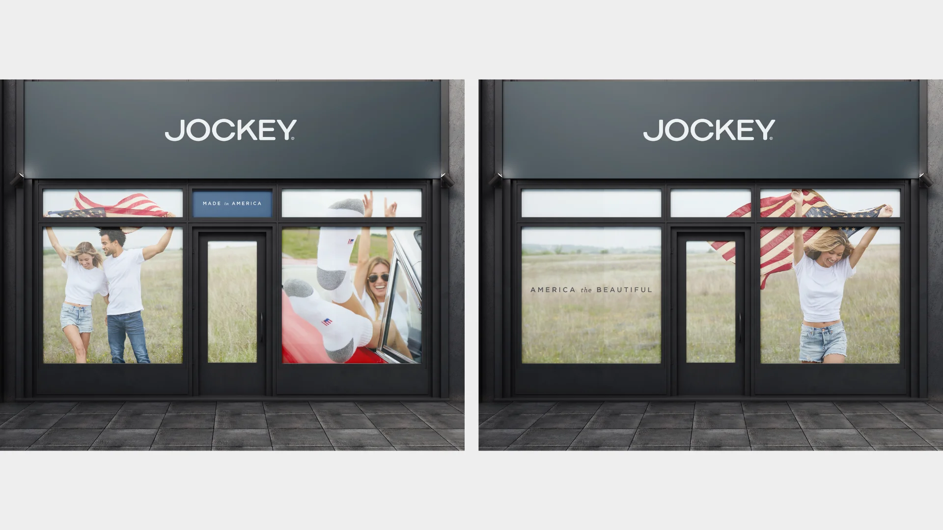Retail Storefront Ad Campaign for Jockey