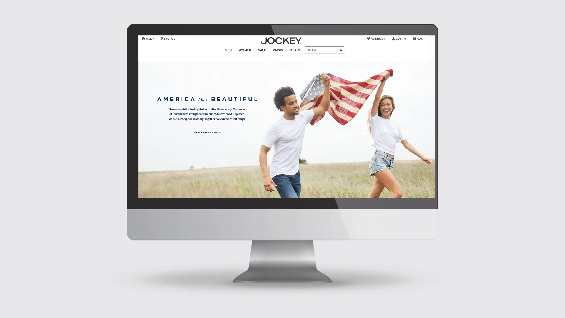 Home Page Banner Ad Campaign for Jockey