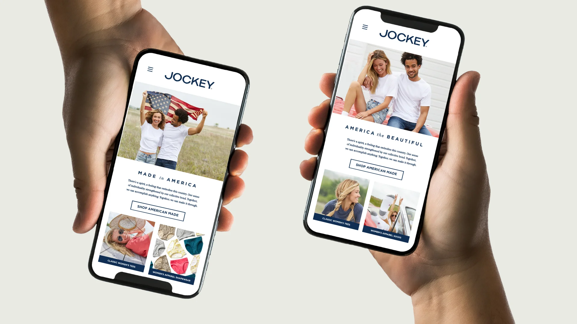 Mobile Experience Ad Campaign for Jockey