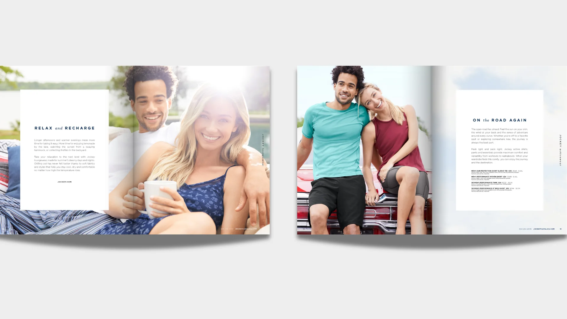Catalog Design Ad Campaign for Jockey