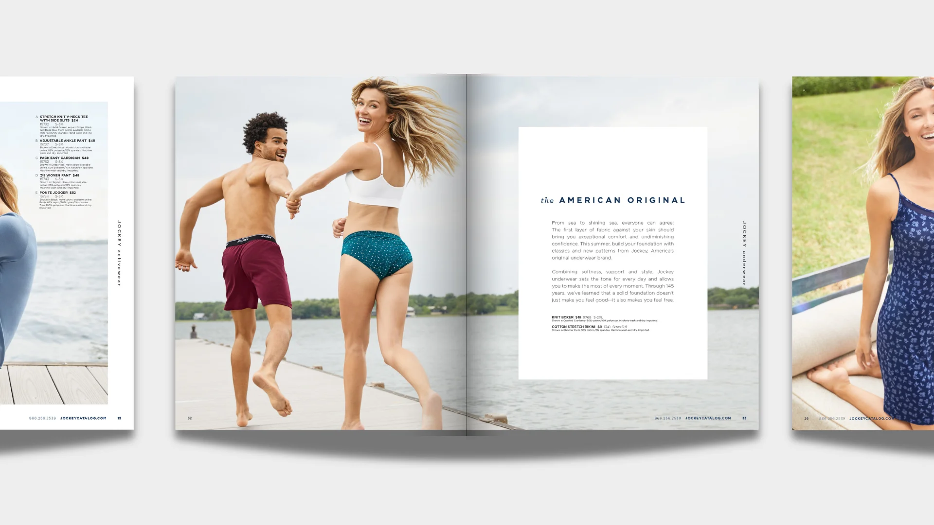 Catalog Design Ad Campaign for Jockey