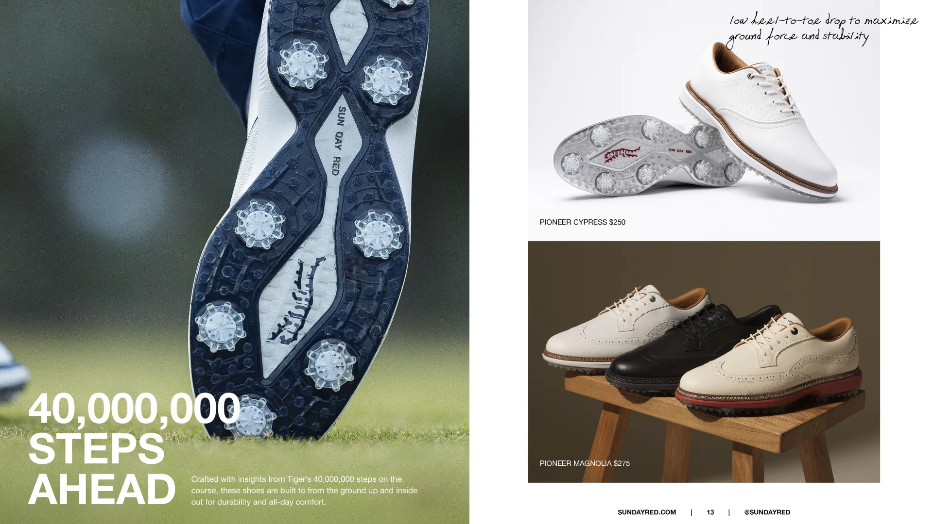 Catalog Design Golf Apparel