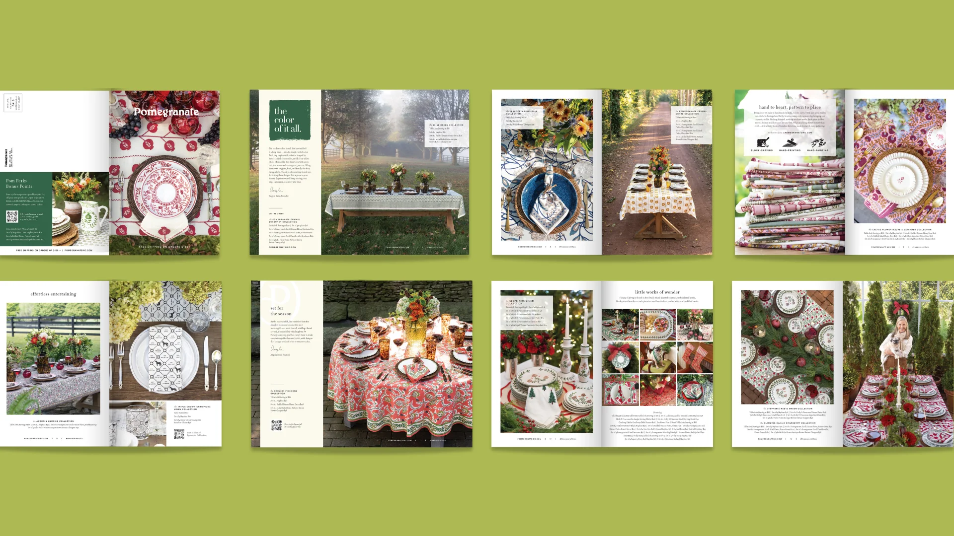 Seasonal Ad Campaign Home Decor