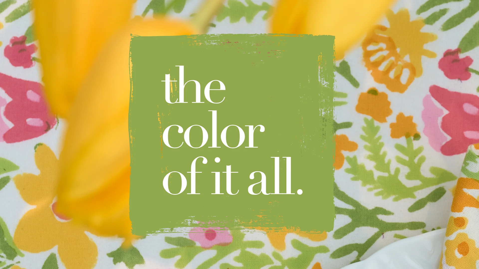 Seasonal Ad Campaign Home Decor