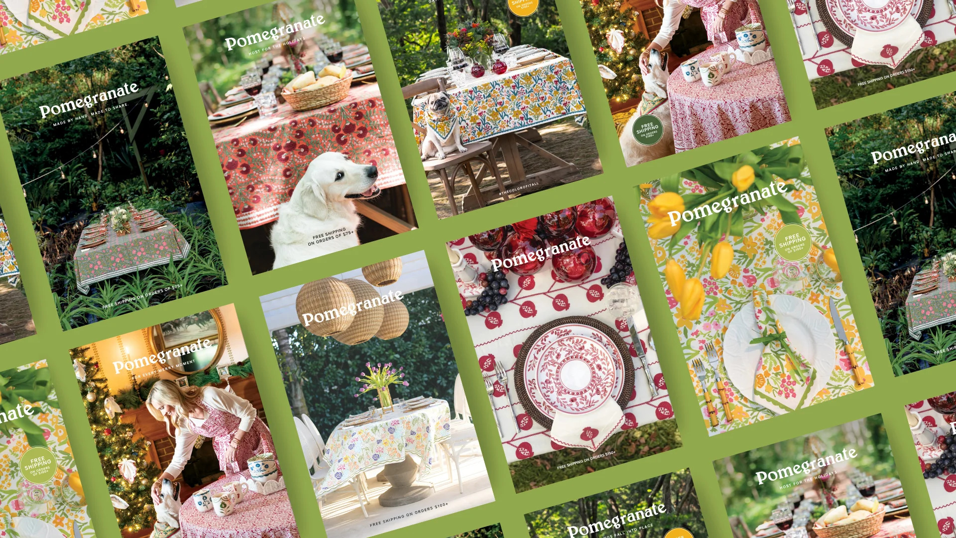 Seasonal Ad Campaign Home Decor