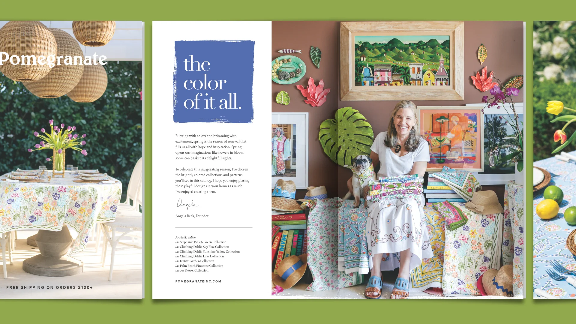 Seasonal Ad Campaign Home Decor