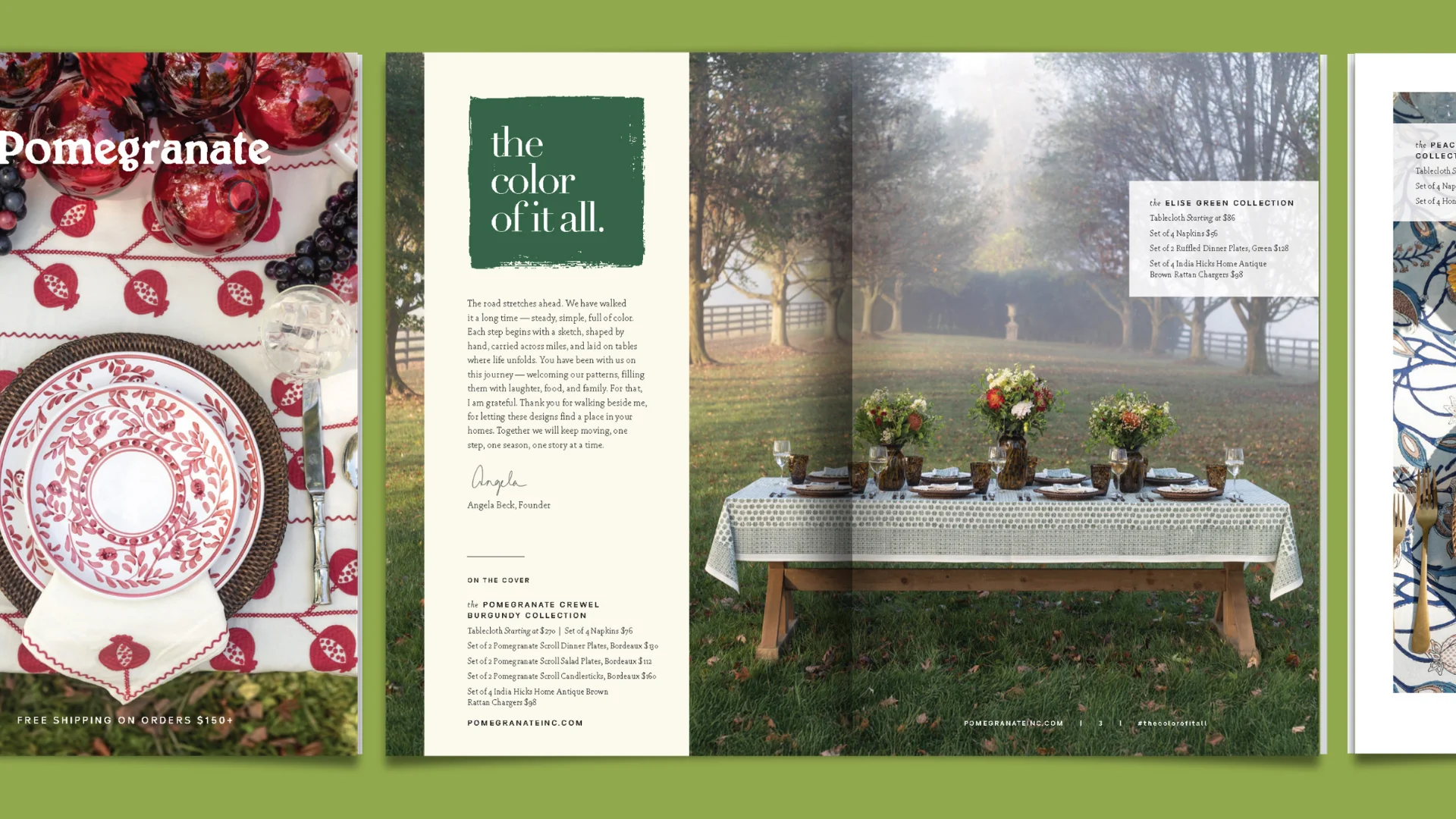 Seasonal Ad Campaign Home Decor