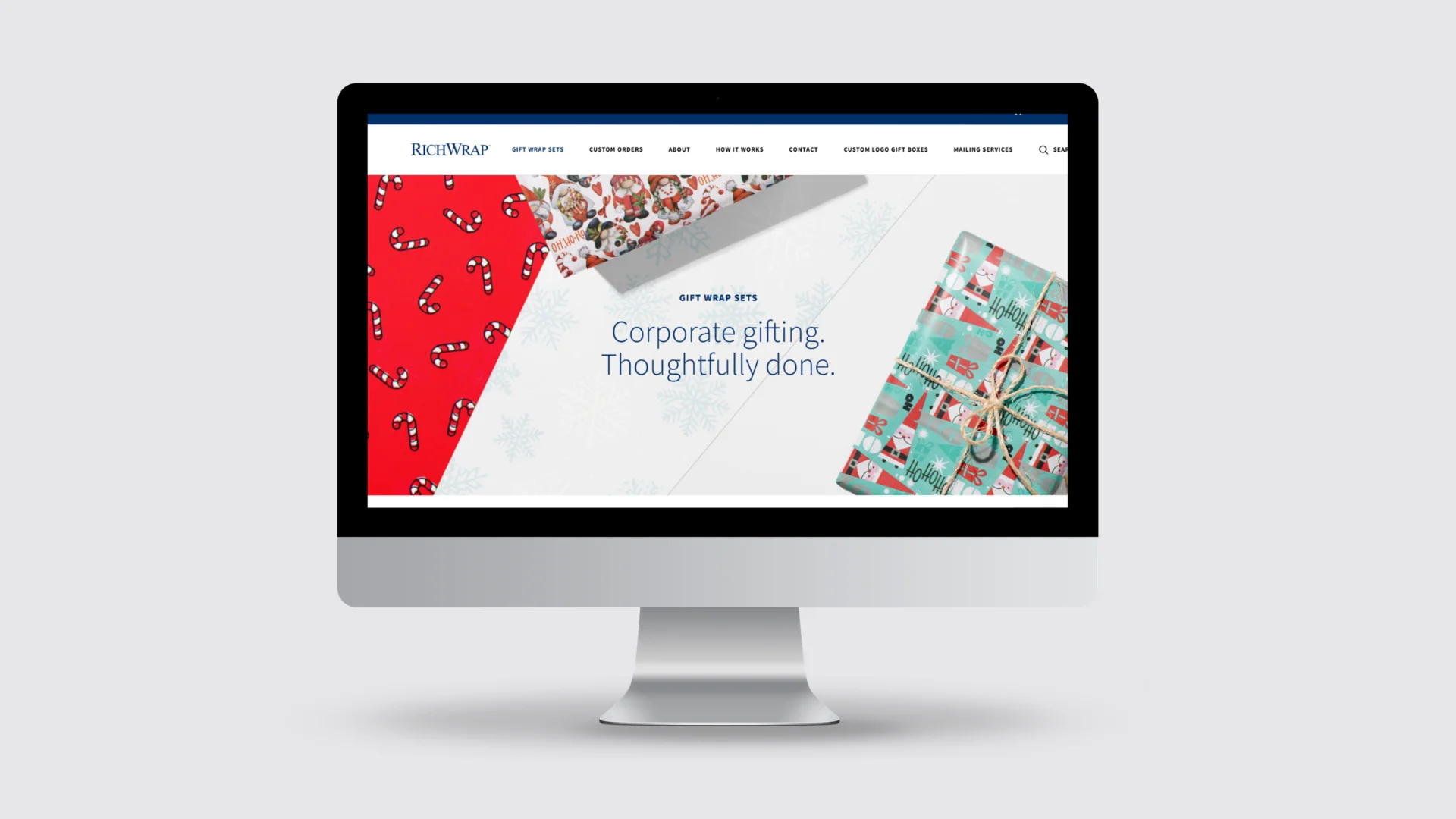 RichWrap homepage — Corporate Gifting Thoughtfully Done